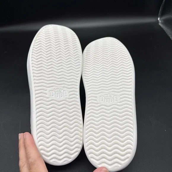 Hey Dude Womens Austin Lift Leather White 9- NWOB - Picture 4 of 6